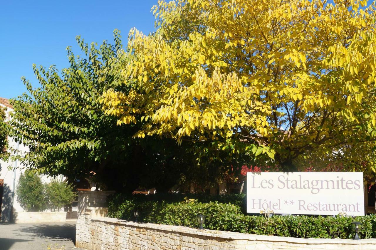 Hotel Restaurant Les Stalagmites Orgnac-lʼAven Exterior foto